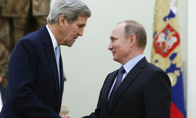 Llega a Rusia Kerry en visita oficial de dos días Llega a Rusia Kerry en visita oficial de dos días
