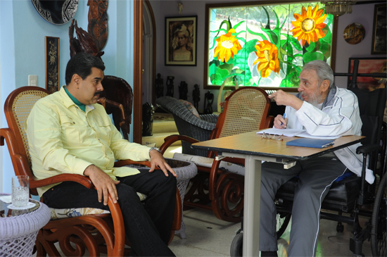 Vimos a Fidel con una fuerza tremenda, afirmó Nicolás Maduro Vimos a Fidel con una fuerza tremenda, afirmó Nicolás Maduro