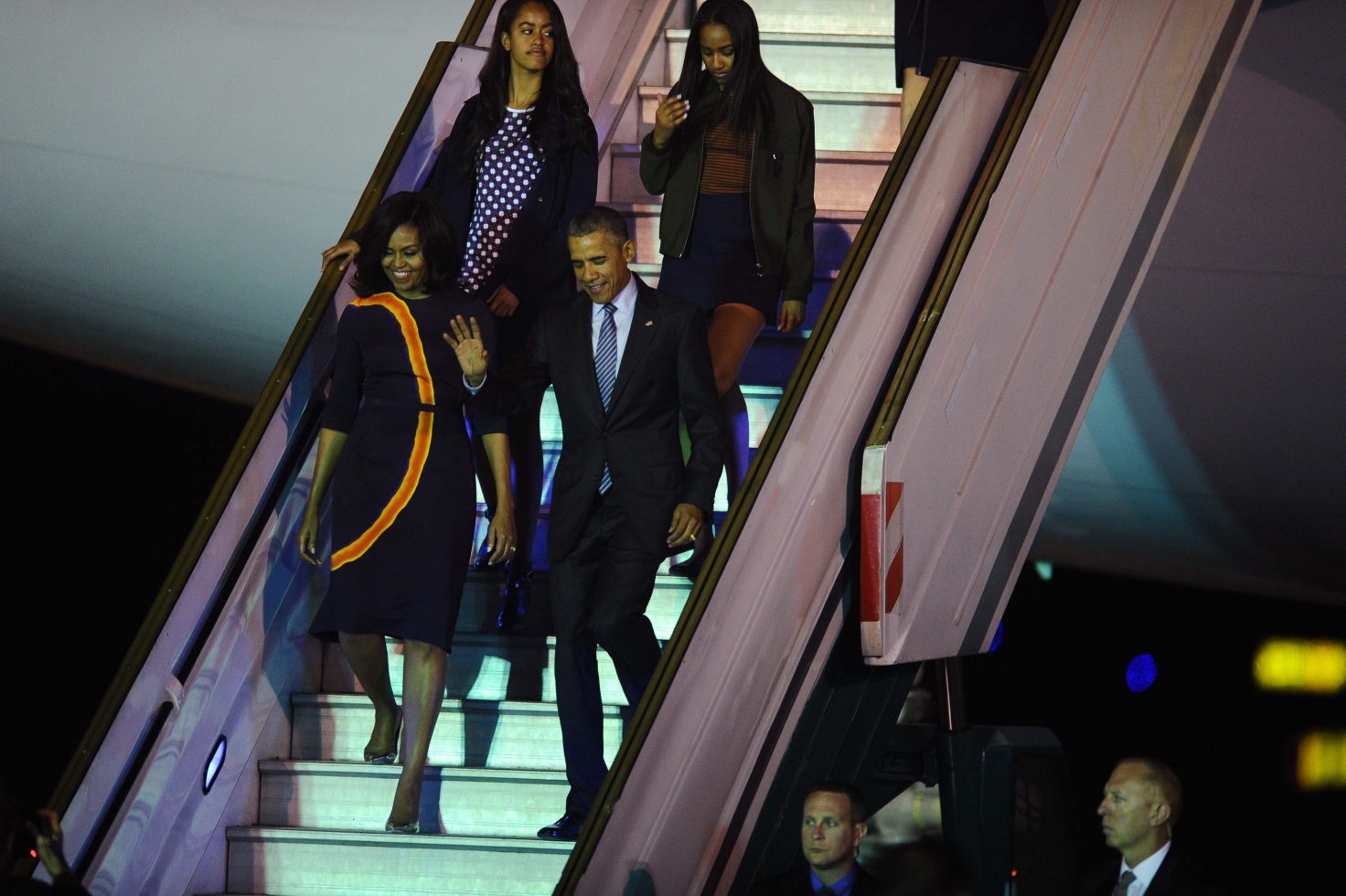 Llega Obama a Argentina Llega Obama a Argentina