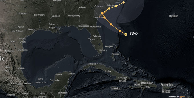 Se forma la segunda depresión tropical