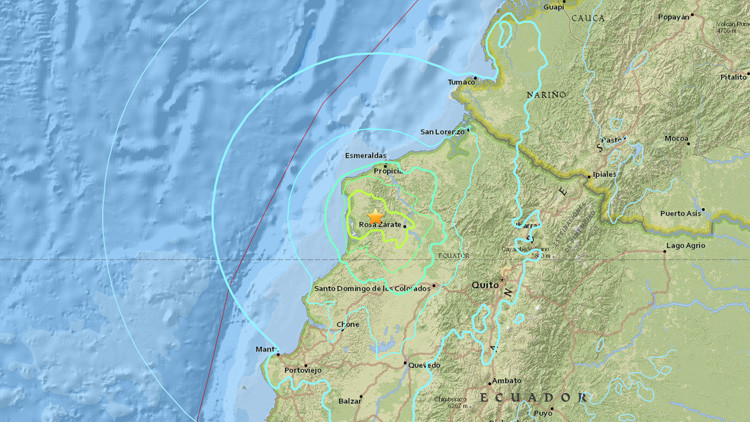 Nuevo terremoto de 6,8 grados sacude Ecuador Nuevo terremoto de 6,8 grados sacude Ecuador