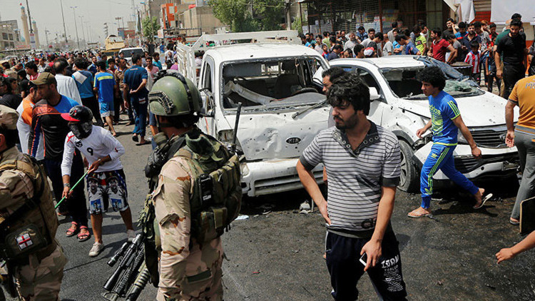 Explosión de carro bomba causa 37 muertos en capital de Iraq Explosión de carro bomba causa 37 muertos en capital de Iraq
