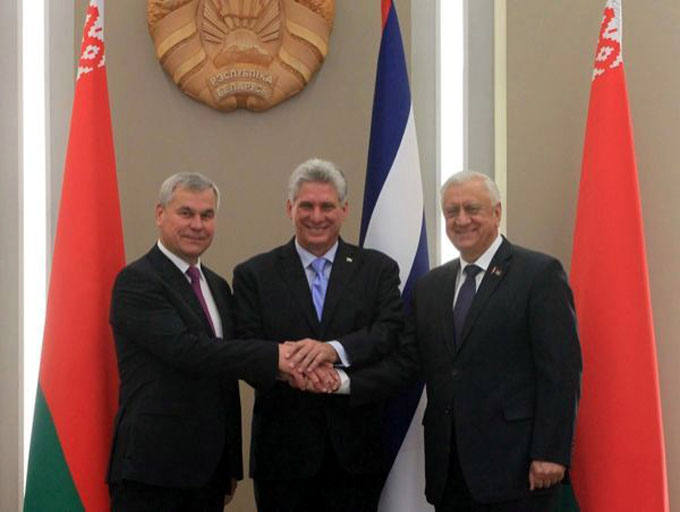 Presidente de Belarús reitera voluntad de cooperación con Cuba Presidente de Belarús reitera voluntad de cooperación con Cuba