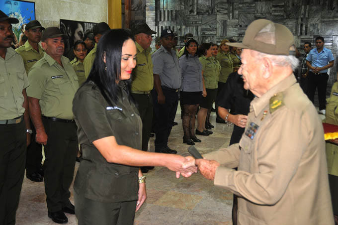 Ascienden a combatientes del Ministerio del Interior en Granma