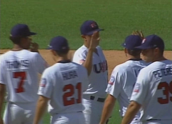 Estados Unidos empata con Cuba en tope de béisbol