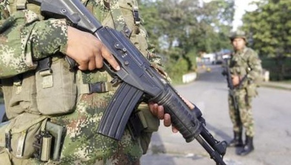 Miembros de las FARC-EP heridos por el Ejército colombiano