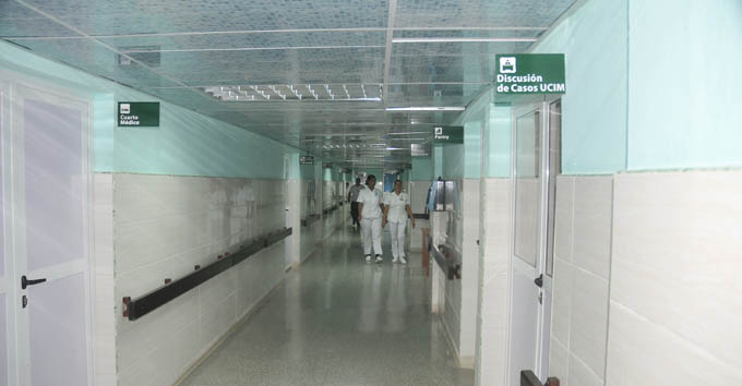 Inauguran Cuerpo de guardia del hospital Carlos Manuel de Céspedes