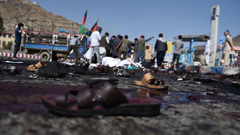 Se elevan a 80 los muertos en el atentado suicida en Kabul Se elevan a 80 los muertos en el atentado suicida en Kabul