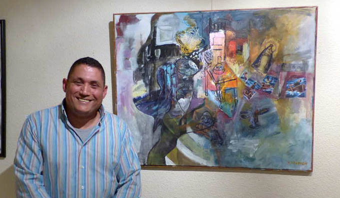 Premian en España a pintor cubano por universo cervantino de su obra