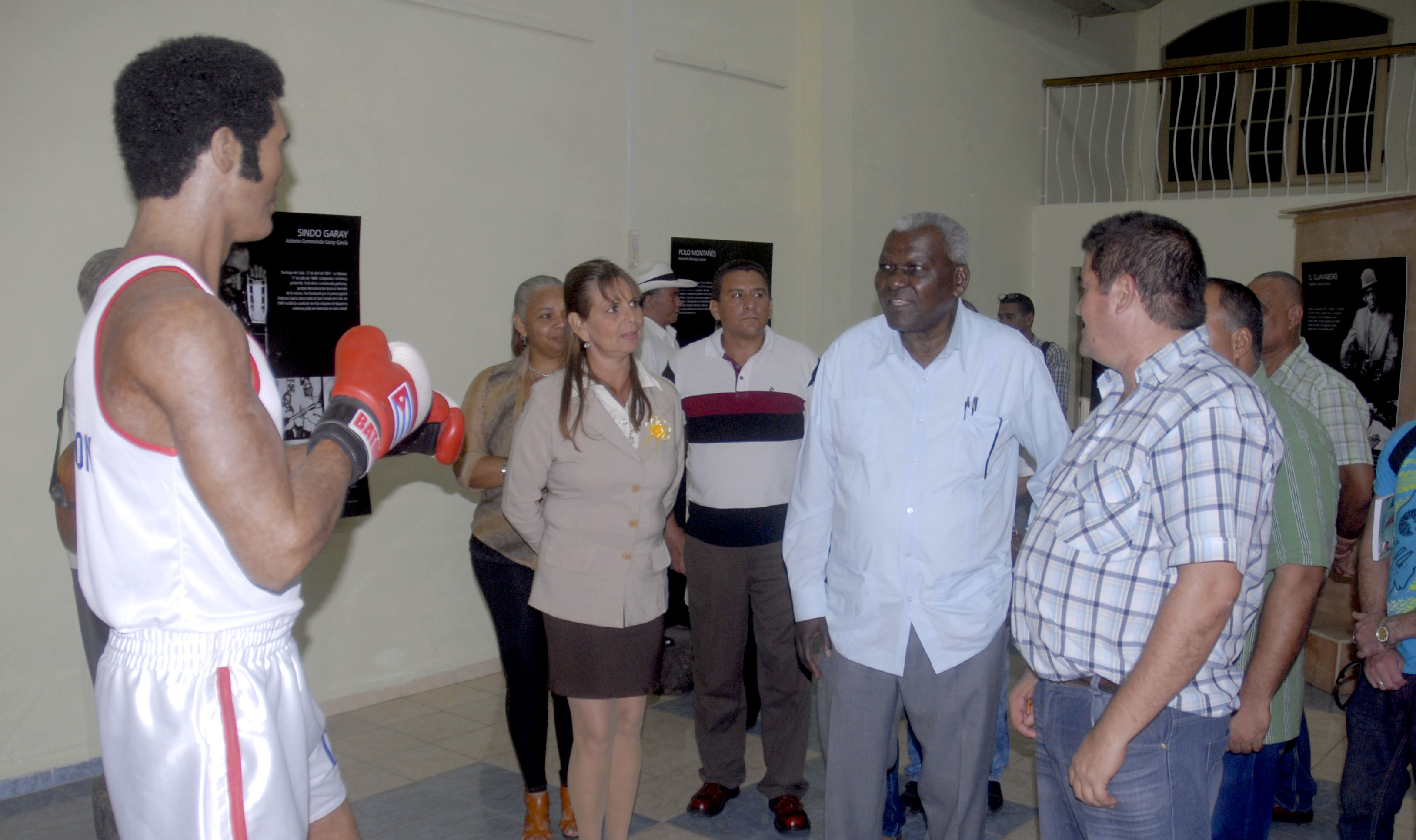Esteban Lazo elogia al Museo de Cera de Cuba Esteban Lazo elogia al Museo de Cera de Cuba