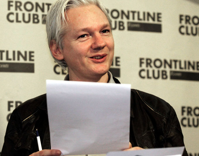 Fundador de Wikileaks revela planes de EE.UU. contra Siria