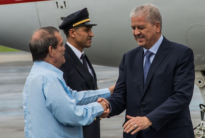 En Cuba Primer Ministro de Argelia para estrechar las relaciones En Cuba Primer Ministro de Argelia para estrechar las relaciones