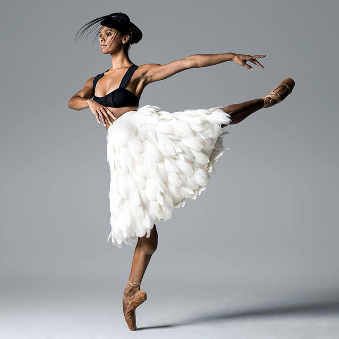 Intercambia Misty Copeland con integrantes del Ballet Nacional Intercambia Misty Copeland con integrantes del Ballet Nacional