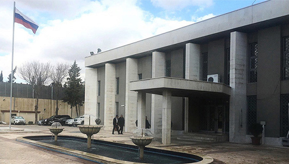 Denuncia Rusia nuevo ataque contra su embajada en Damasco