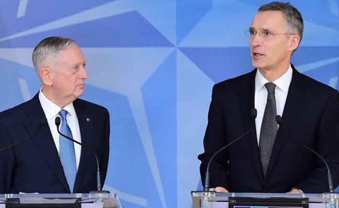 Jefe de la OTAN dialogará con secretario norteamericano de Defensa Jefe de la OTAN dialogará con secretario norteamericano de Defensa