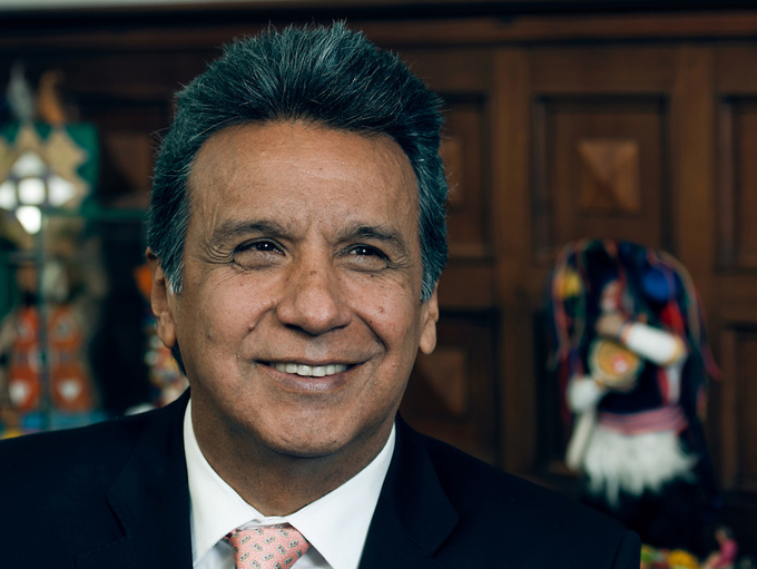Insta Lenín Moreno a un Ecuador unido, con trabajo y oportunidades