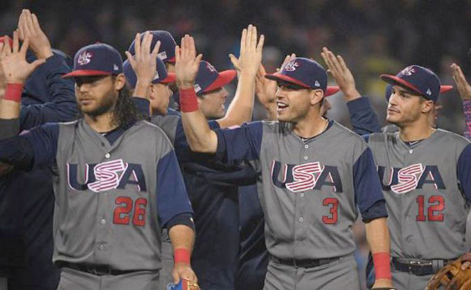 Estados Unidos en la final del IV Clásico Mundial de Béisbol Estados Unidos en la final del IV Clásico Mundial de Béisbol