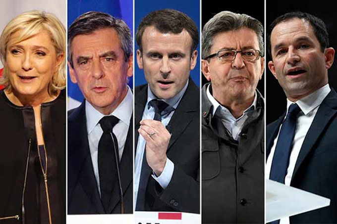 Elecciones en Francia: candidatos comparecen en el primer debate Elecciones en Francia: candidatos comparecen en el primer debate