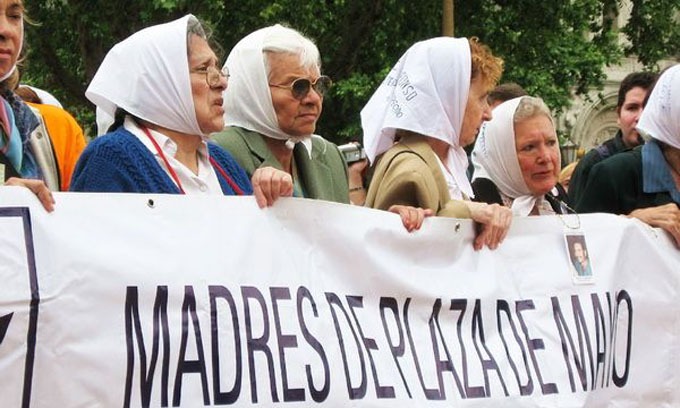 Madres de Plaza de Mayo conmemorarán 40 años de lucha Madres de Plaza de Mayo conmemorarán 40 años de lucha