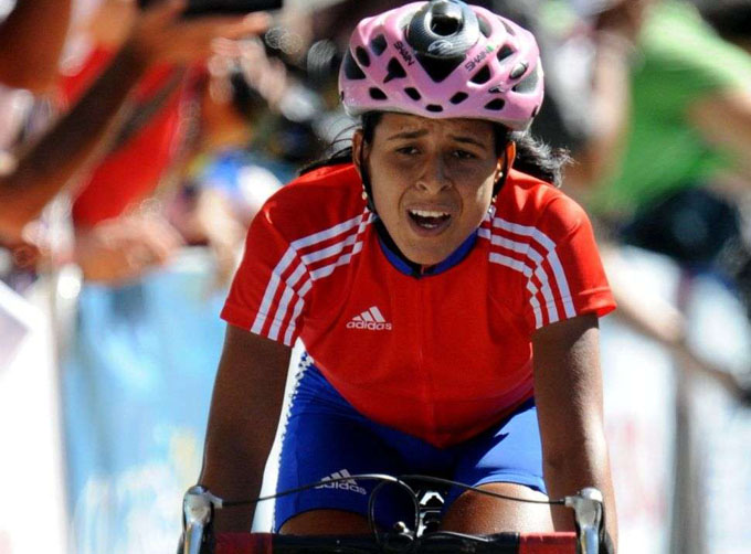 Arlenis Sierra, talento cubano desafía élite del ciclismo mundial Arlenis Sierra, talento cubano desafía élite del ciclismo mundial