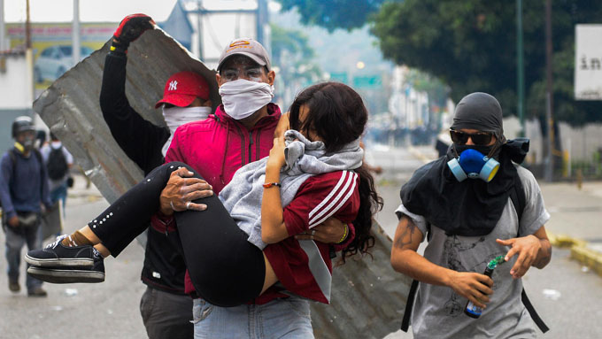 Niños, bombas y la falta de escrúpulos de la derecha venezolana
