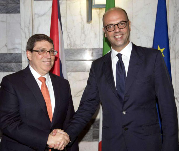 Prosigue canciller cubano visita oficial a Italia