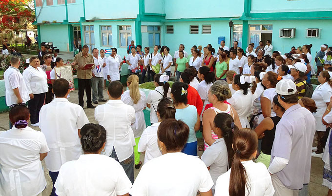 Repudian amenazador discurso de Trump en Bayamo Repudian amenazador discurso de Trump en Bayamo