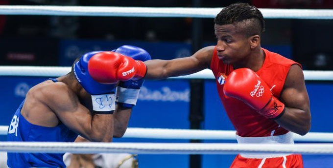 Cubano Argilagos asegura bronce en Mundial de Boxeo Cubano Argilagos asegura bronce en Mundial de Boxeo