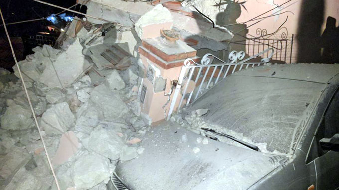 Muertos, heridos, evacuados y daños materiales por sismo en Italia Muertos, heridos, evacuados y daños materiales por sismo en Italia