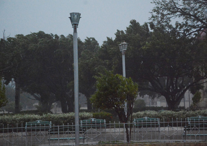 Se aprecian primeros daños de Irma en Caibarién (+ fotos)