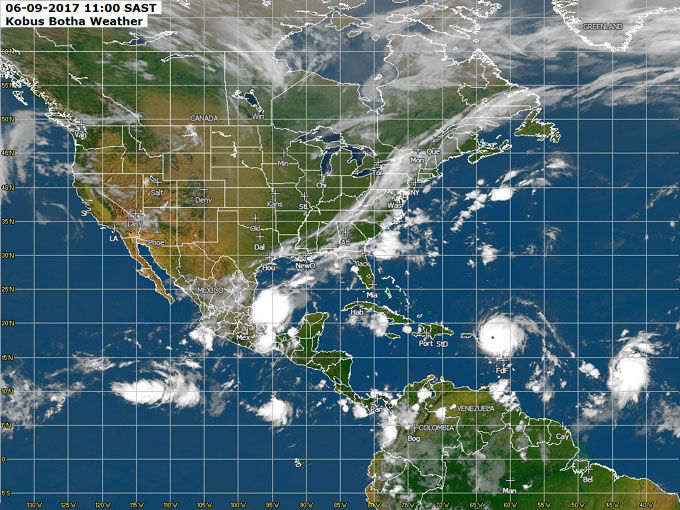 José y Katia, más tormentas tropicales amenazan al Caribe José y Katia, más tormentas tropicales amenazan al Caribe