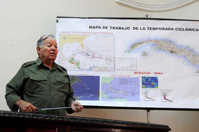 Llaman en Cuba utilizar experiencias adquiridas sobre huracanes Llaman en Cuba utilizar experiencias adquiridas sobre huracanes