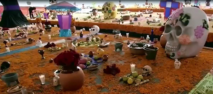 Megaofrenda por Día de Muertos en Pachuca, México (+video) Megaofrenda por Día de Muertos en Pachuca, México (+video)