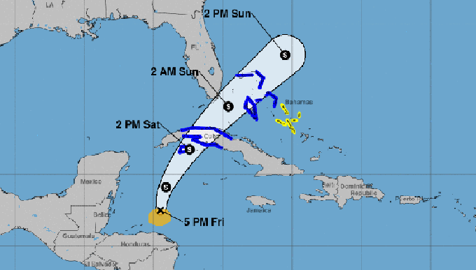 Disturbio atmosférico podría evolucionar a tormenta tropical y afectar Cuba Disturbio atmosférico podría evolucionar a tormenta tropical y afectar Cuba