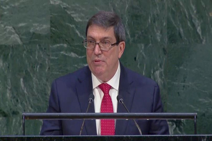 Cuba denuncia en ONU vigencia y recrudecimiento del bloqueo de EE.UU. Cuba denuncia en ONU vigencia y recrudecimiento del bloqueo de EE.UU.