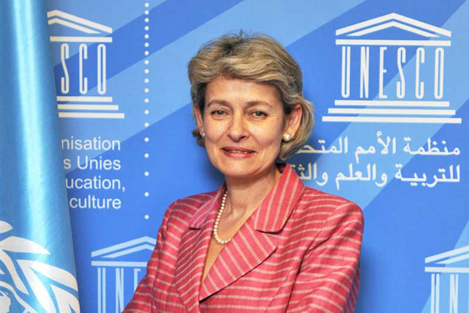 Directora de Unesco recibió en París a ministra de Cuba