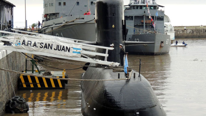 Sin rastros del ARA San Juan, aprueban comisión investigadora Sin rastros del ARA San Juan, aprueban comisión investigadora