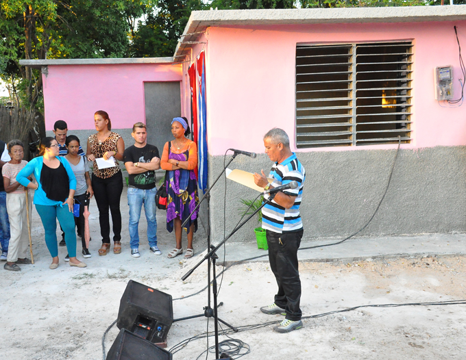 Beneficiadas con subsidios para viviendas familias de Campechuela Beneficiadas con subsidios para viviendas familias de Campechuela