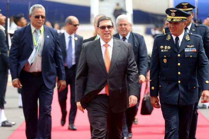 Arriba a Perú el canciller cubano, Bruno Rodríguez Parrilla (+ fotos) Arriba a Perú el canciller cubano, Bruno Rodríguez Parrilla (+ fotos)