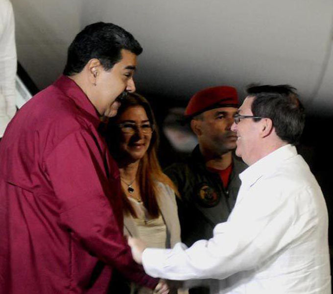 Llegó a Cuba el presidente Maduro para encuentro con Díaz-Canel Llegó a Cuba el presidente Maduro para encuentro con Díaz-Canel