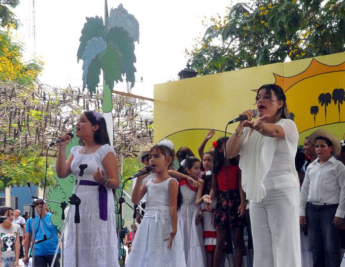 Pioneros bayameses cantarán a la cubanía Pioneros bayameses cantarán a la cubanía