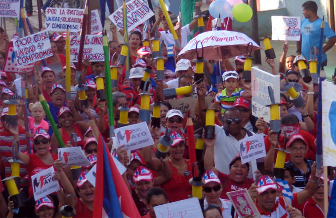 Los guiseros celebraron con júbilo el Primero de Mayo Los guiseros celebraron con júbilo el Primero de Mayo