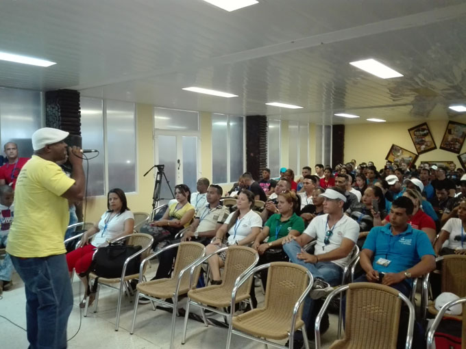 En Bayamo Primer activo de jóvenes granmenses del Ministerio de Energía y Minas (+ fotos)