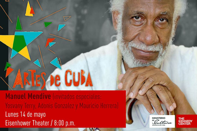 Performance de Mendive en Artes de Cuba