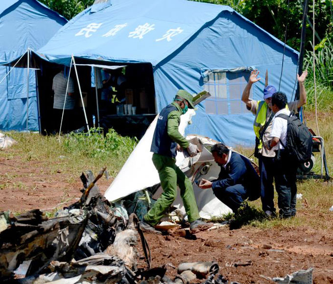 Identifican segunda caja negra del avión accidentado en Cuba (+ video)