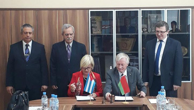 Fortalecerán Cuba y Belarús colaboración científica Fortalecerán Cuba y Belarús colaboración científica