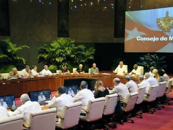 Efectuada reunión del Consejo de Ministros Efectuada reunión del Consejo de Ministros