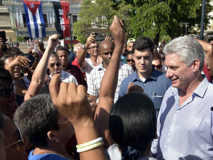 Continúa Díaz-Canel visita gubernamental a Matanzas Continúa Díaz-Canel visita gubernamental a Matanzas