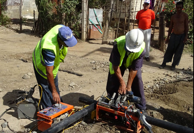Benefician con servicio de agua este año a cerca de 36 mil granmenses Benefician con servicio de agua este año a cerca de 36 mil granmenses