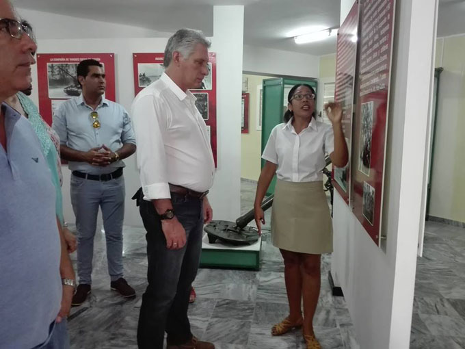 Inició Díaz-Canel visita de gobierno a provincia de Matanzas (+ fotos) Inició Díaz-Canel visita de gobierno a provincia de Matanzas (+ fotos)